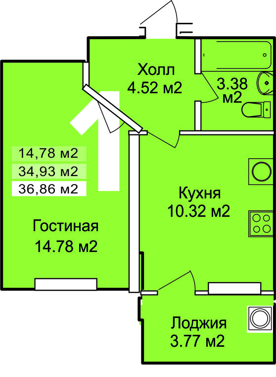 Планировки жилого комплекса