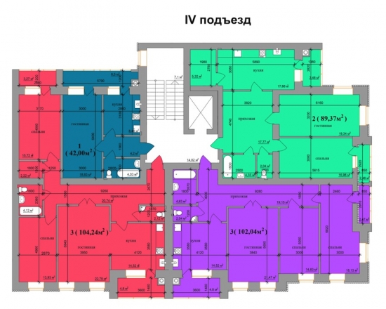 Планировки жилого комплекса